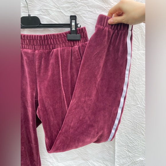 Adidas retro velour track suit striped - Picture 10 of 16